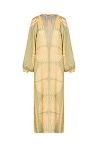Green / Divinatory Word Dress