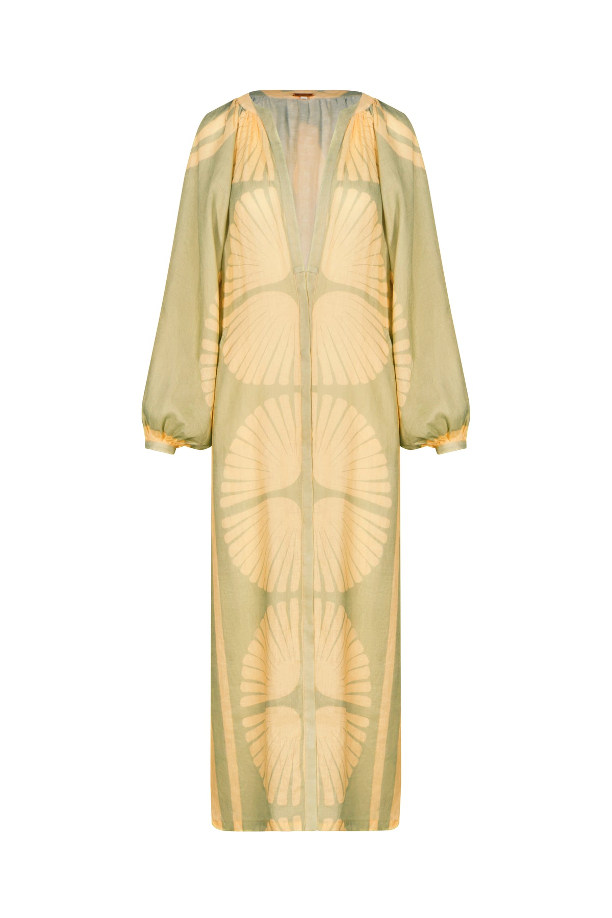 Green / Divinatory Word Dress