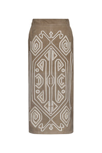 Nude / Pueblo Ancestral Skirt