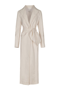 White / Welcome To The City Trenchcoat