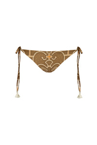 Camel / Palms Nado Sagrado Bikini Bottom
