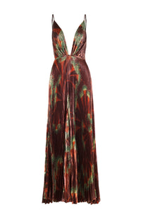 Brown / Western Gardens Dress