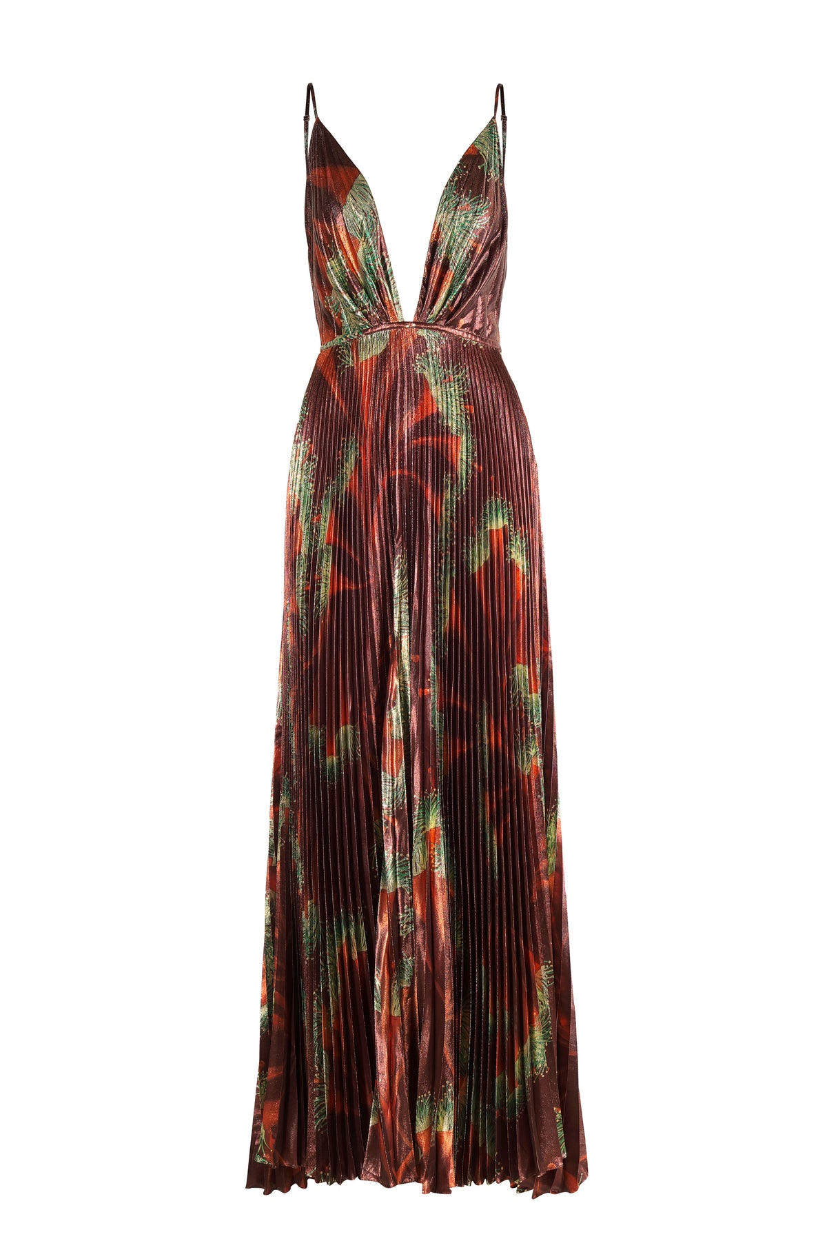Brown / Western Gardens Dress