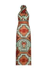 Orange / Energetic Patterns Dress