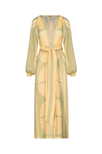 Green / Divinatory Word Dress