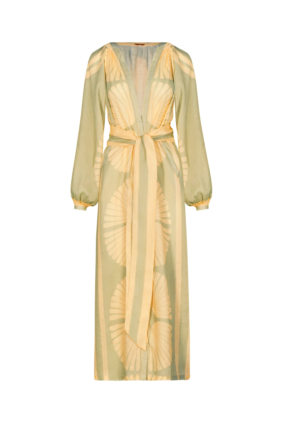 Green / Divinatory Word Dress