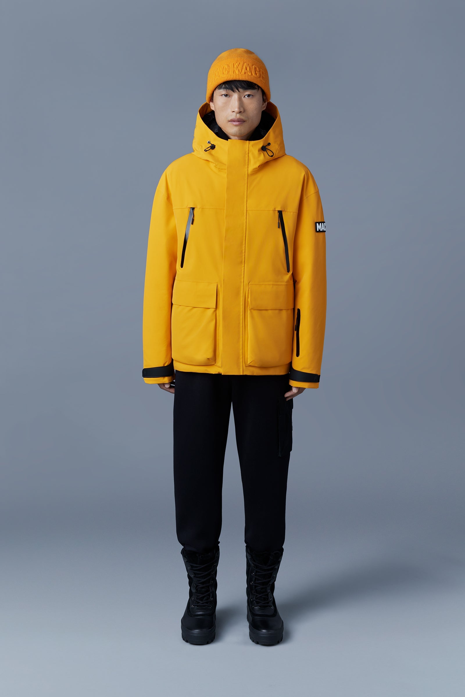 Parka courte Frost à capuche - Sunset