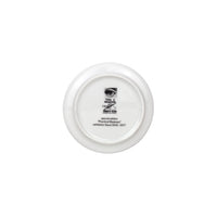 Tema e Variazioni n°116 porcelain coaster - Black & White