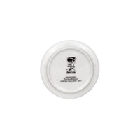 Tema e Variazioni n°21 porcelain coaster - Black & White