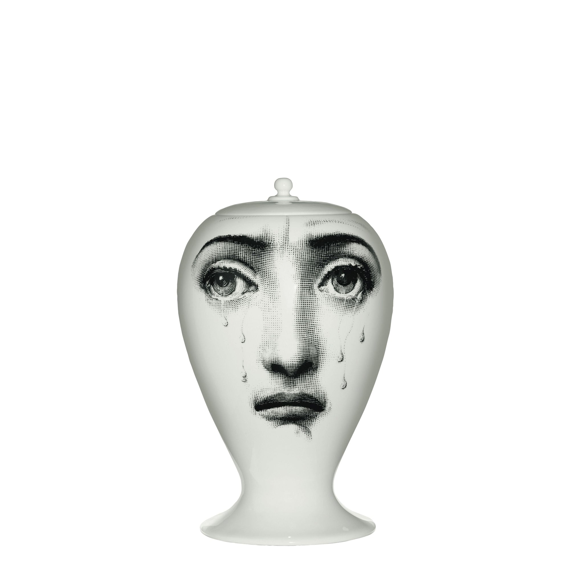 Smoking is bad for you ceramic vase - Black & White