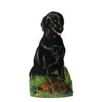Labrador Trompe l'oeil umbrella stand - Multicoloured