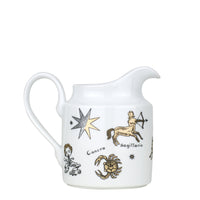 Astronomici porcelain milk jug - Gold & Black & White