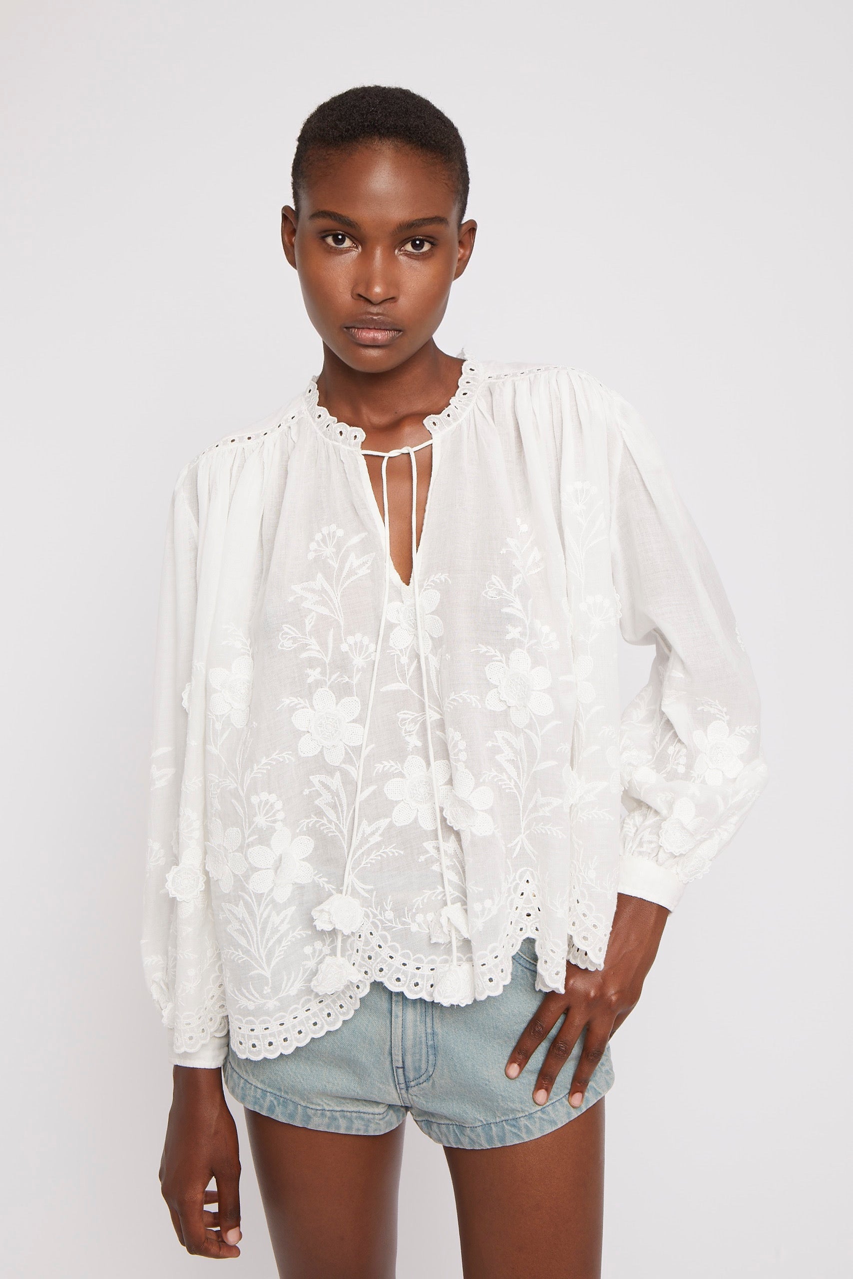 ZNOSTOCK_WHITE SHIRT FRUITY - White