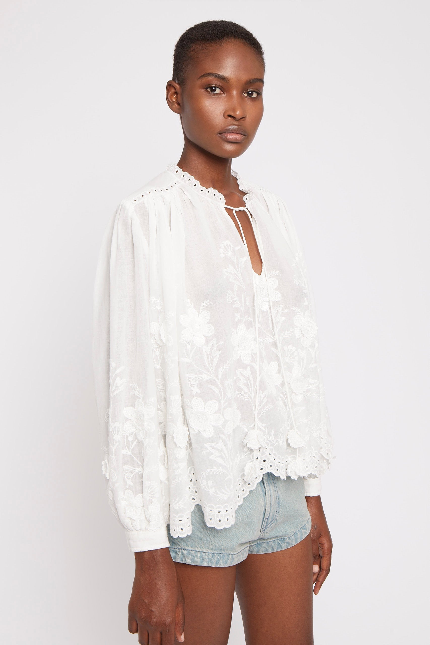ZNOSTOCK_WHITE SHIRT FRUITY - White