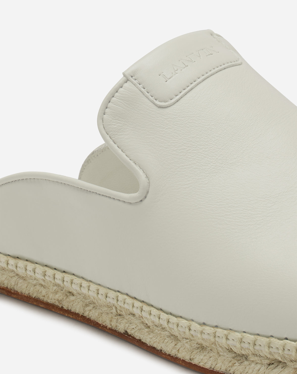 Espadrilles en cuir - Lin