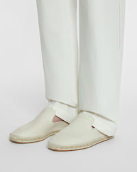 Espadrilles en cuir - Lin