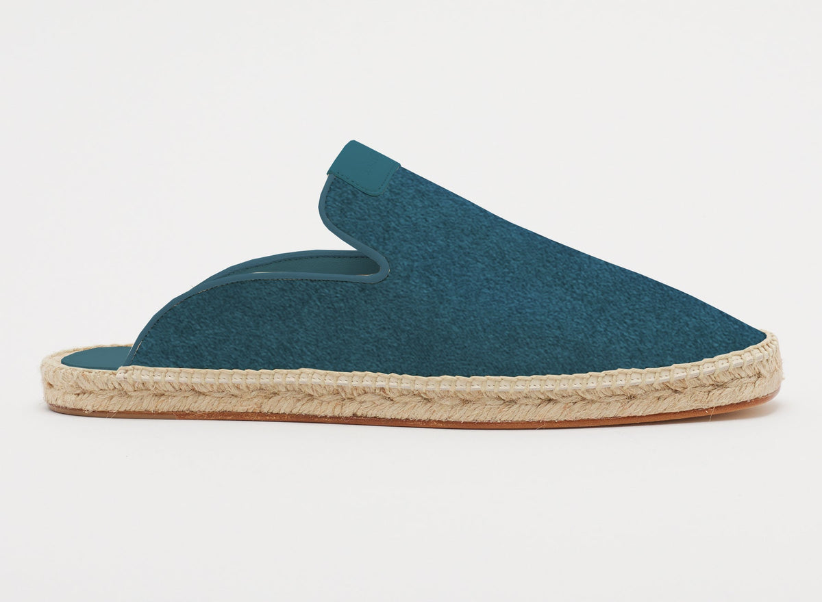 Espadrilles - Bleu pétrole