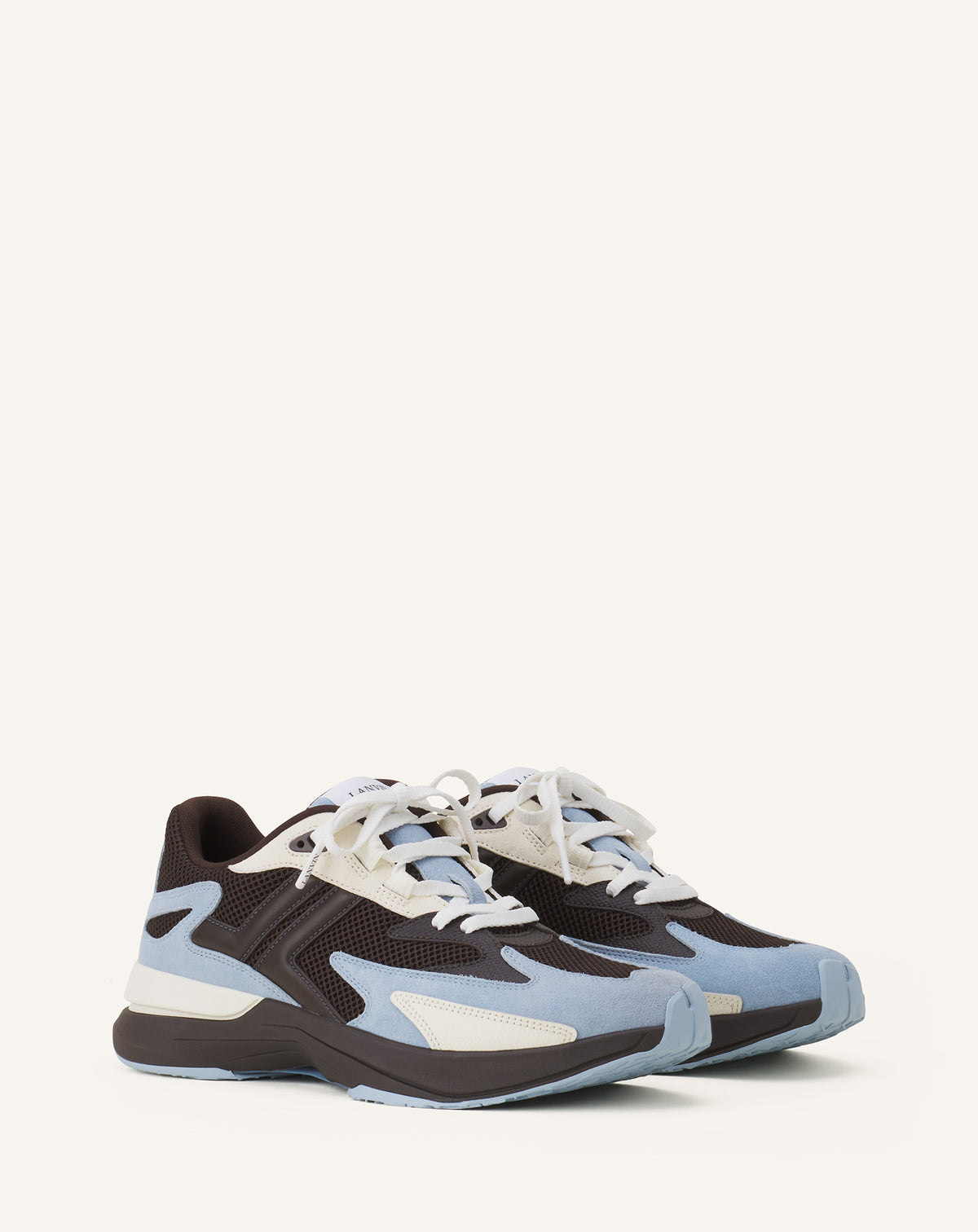 Sneakers jla - Marron & beige