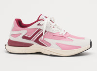Sneakers jla - Framboise & blanc