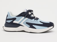 Sneakers jla - Myosotis & bleu marine