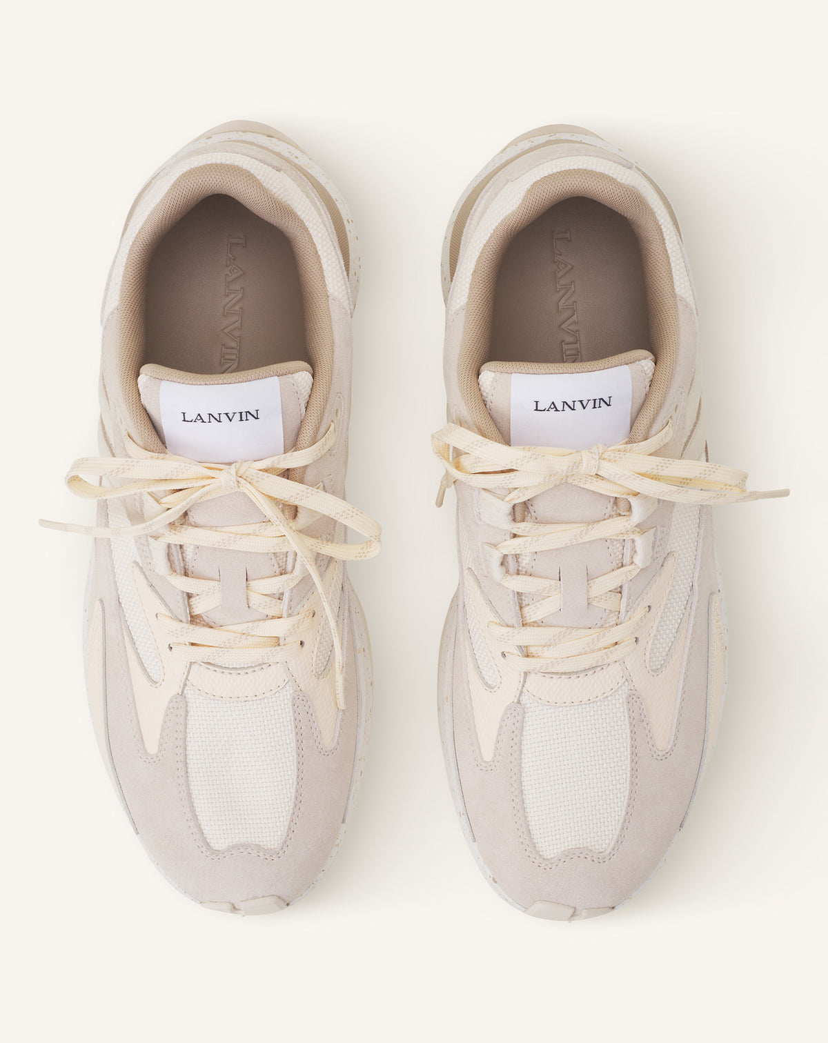 Sneakers jla - Beige & gris