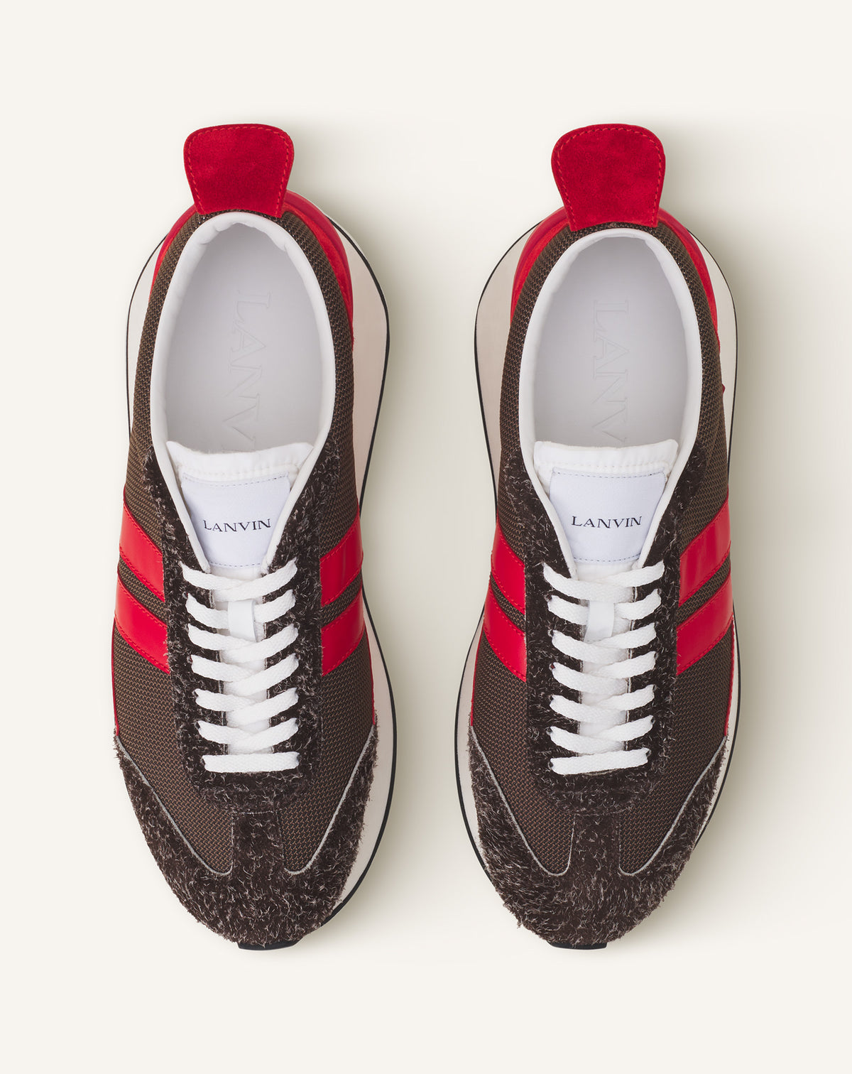 Bumpr mesh - Marron & rouge