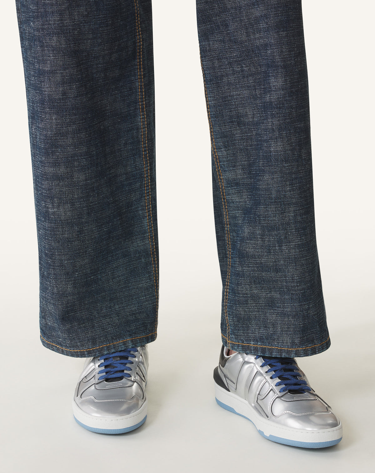 Clay sneakers - Argent