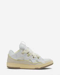 Curb sneakers bicolore - Blanc & beige