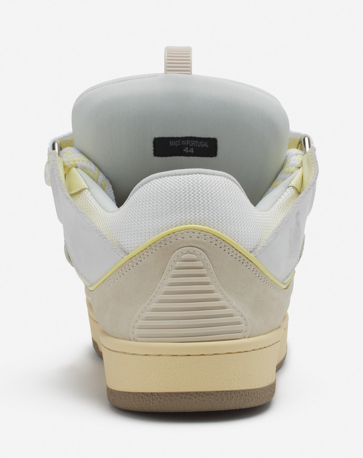Curb sneakers bicolore - Blanc & beige