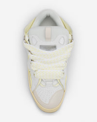 Curb sneakers bicolore - Blanc & beige