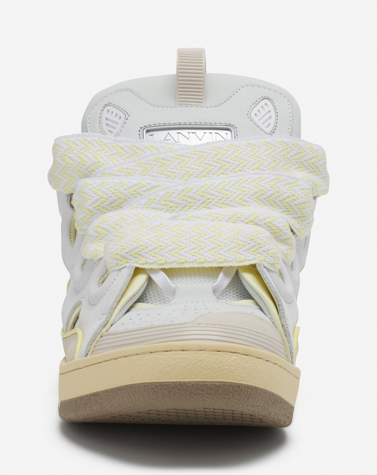 Curb sneakers bicolore - Blanc & beige