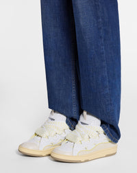 Curb sneakers bicolore - Blanc & beige