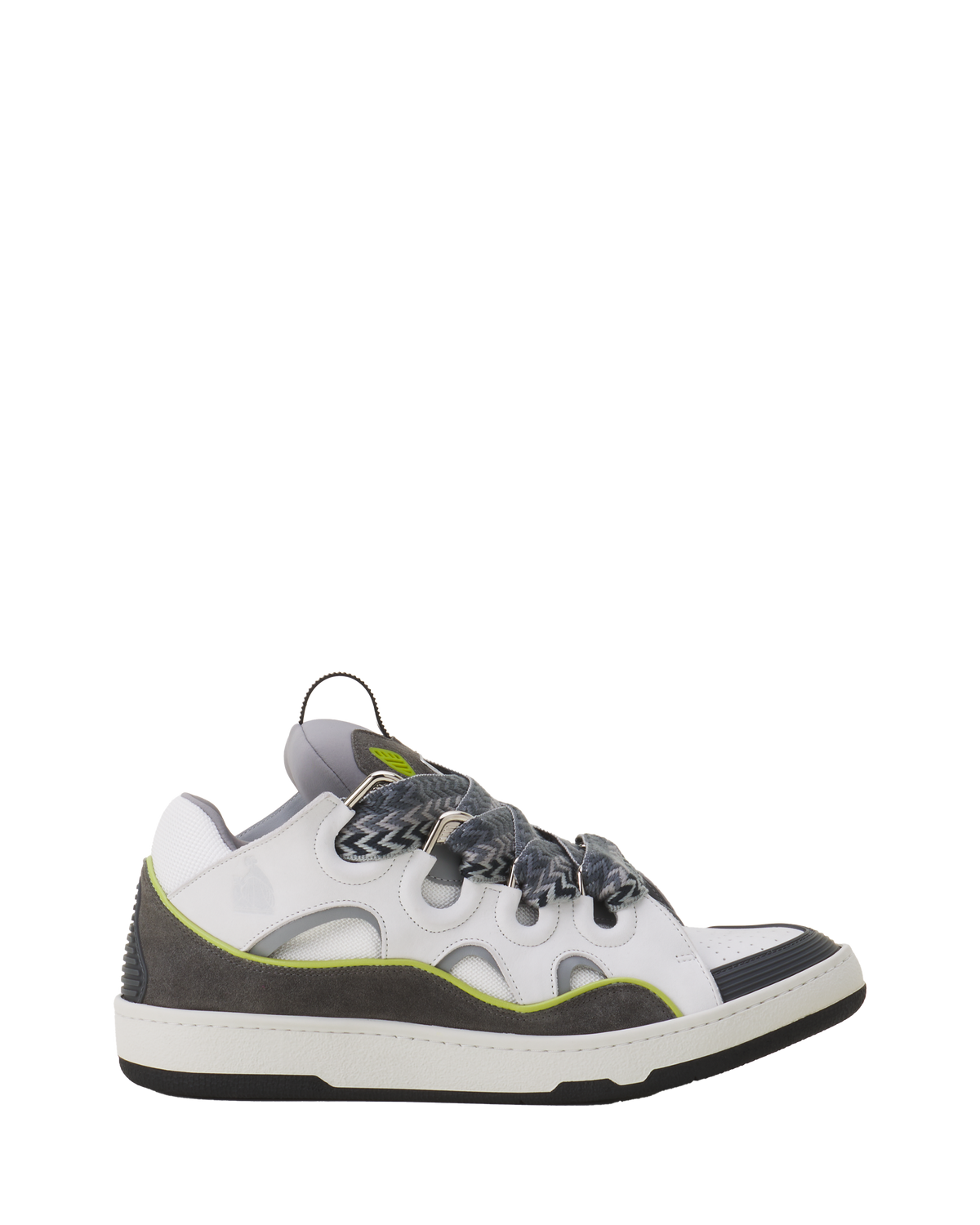 Curb sneakers bicolore - Blanc & gris
