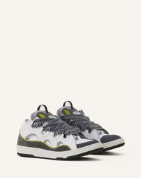 Curb sneakers bicolore - Blanc & gris