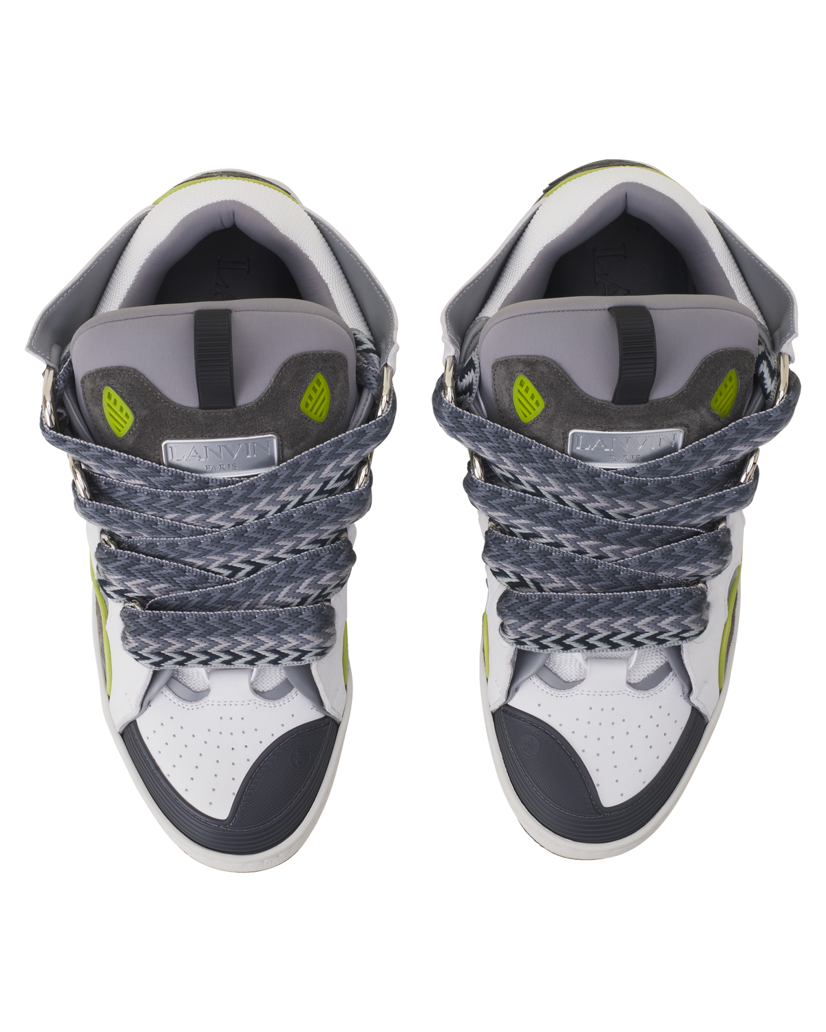 Curb sneakers bicolore - Blanc & gris
