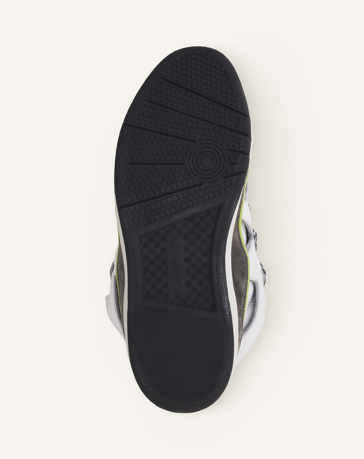 Curb sneakers bicolore - Blanc & gris