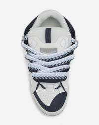 Curb sneakers bicolore - Blanc & bleu marine
