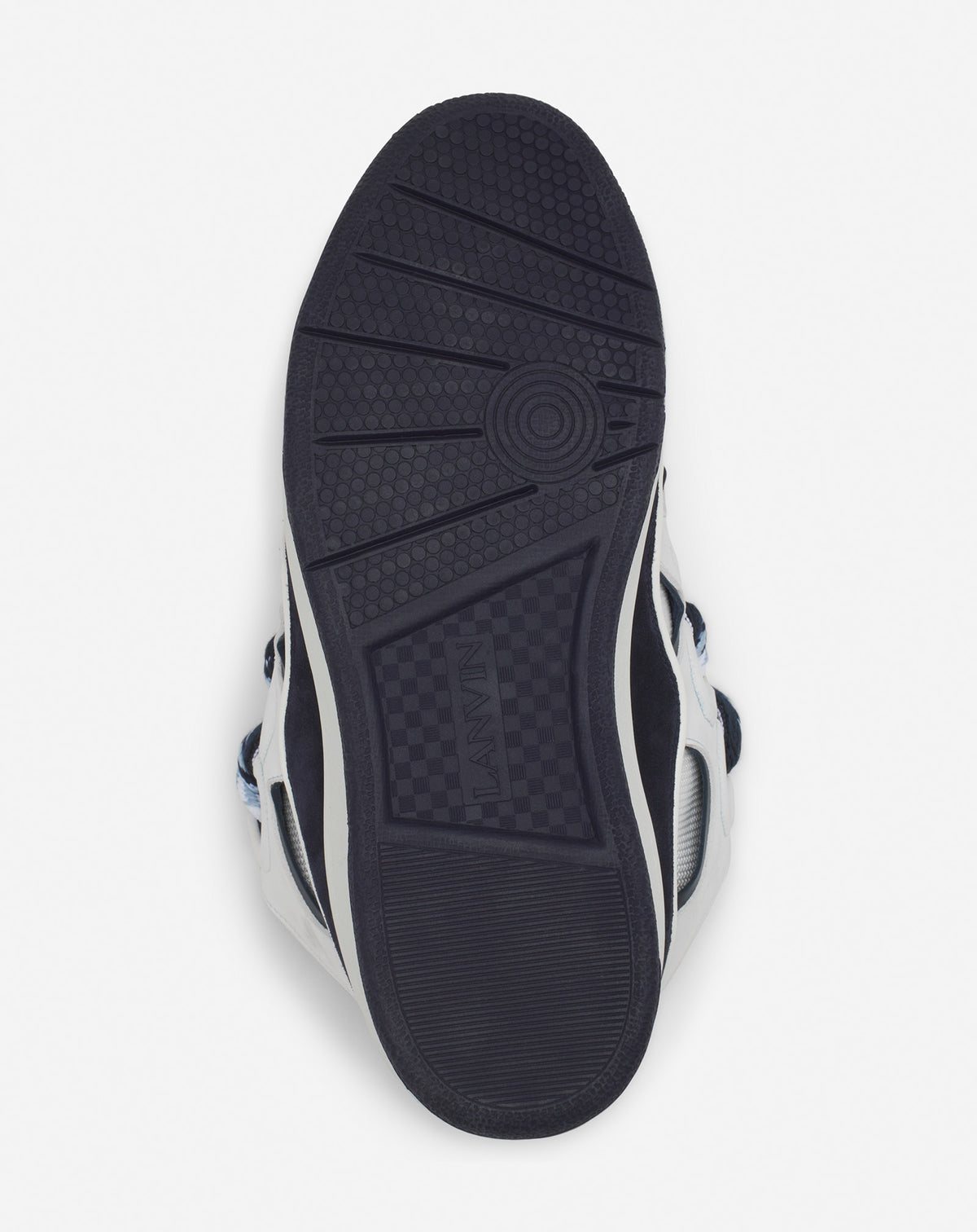 Curb sneakers bicolore - Blanc & bleu marine