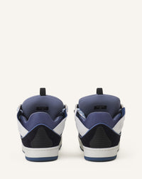Curb sneakers bicolore - Noir & bleu marine