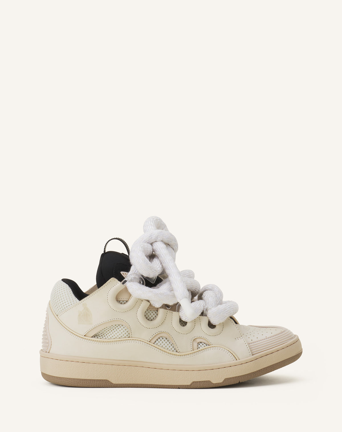 Curb snake - Beige & noir