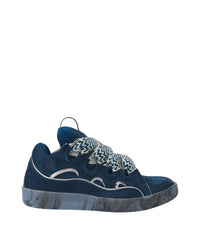 Curb sneakers - Bleu & argent