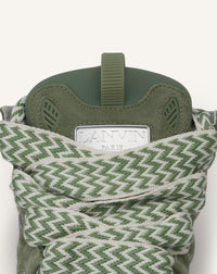 Curb sneakers - Vert & argent