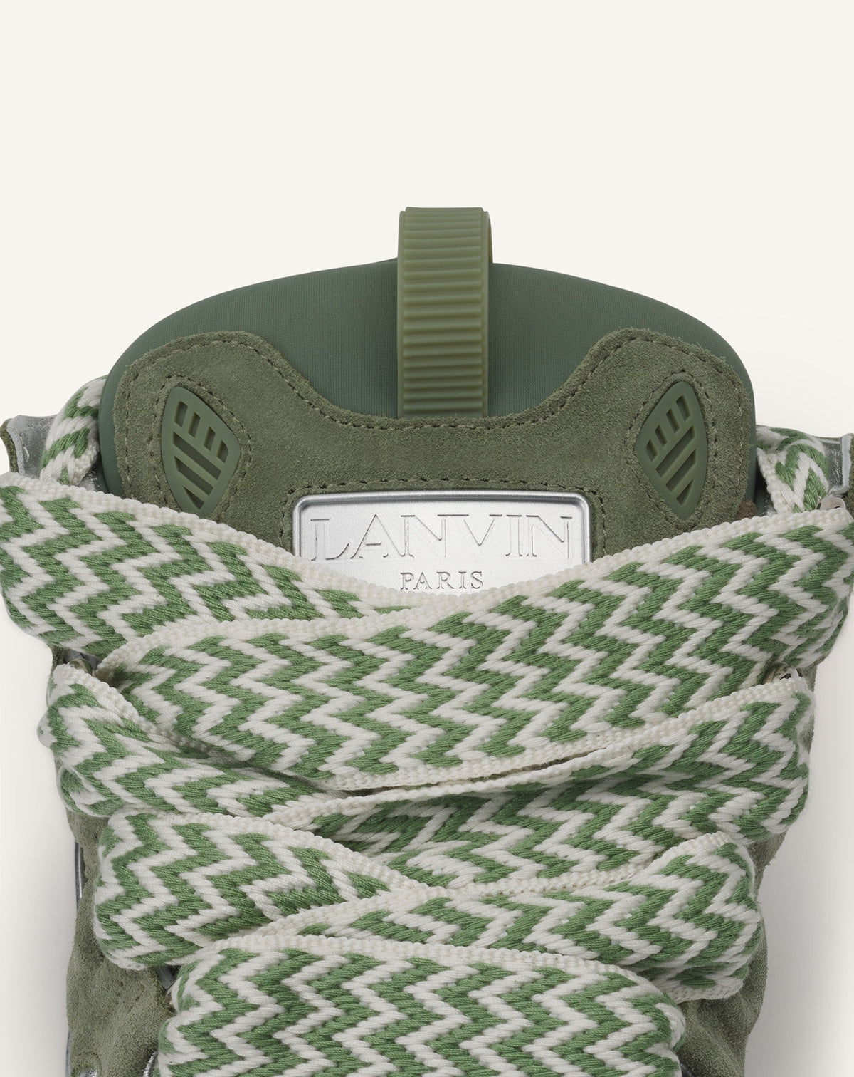 Curb sneakers - Vert & argent