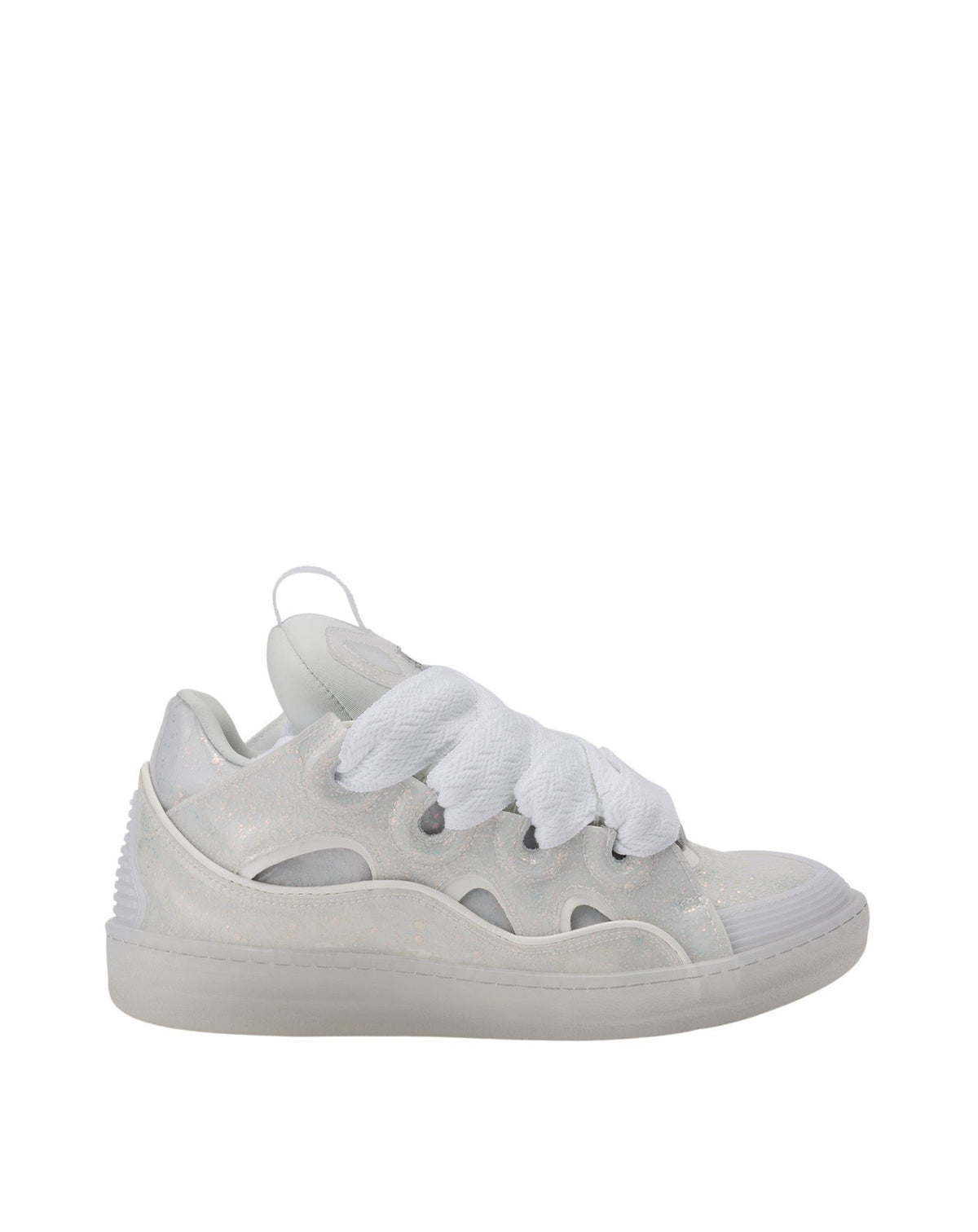 Baskets Curb en tissu - Blanc & Blanc