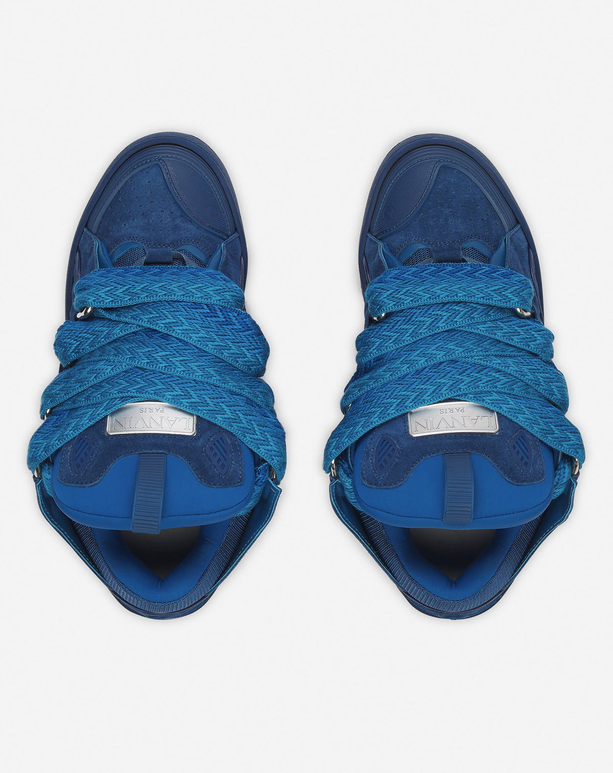 Curb sneakers - Bleu pétrole