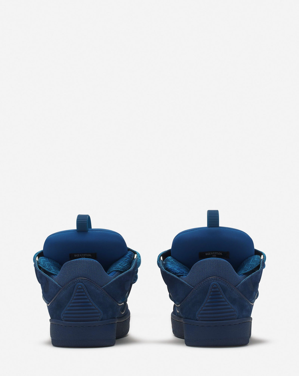 Curb sneakers - Bleu pétrole