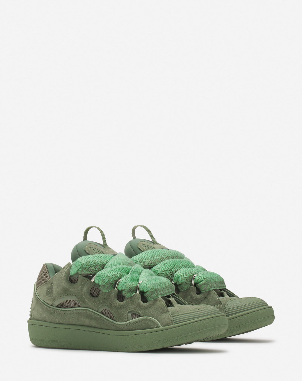 Curb sneakers - Vert de gris