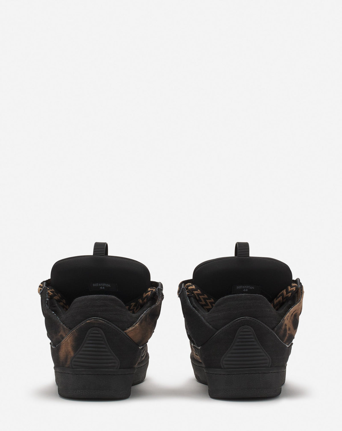 Curb sneakers - Noir & beige