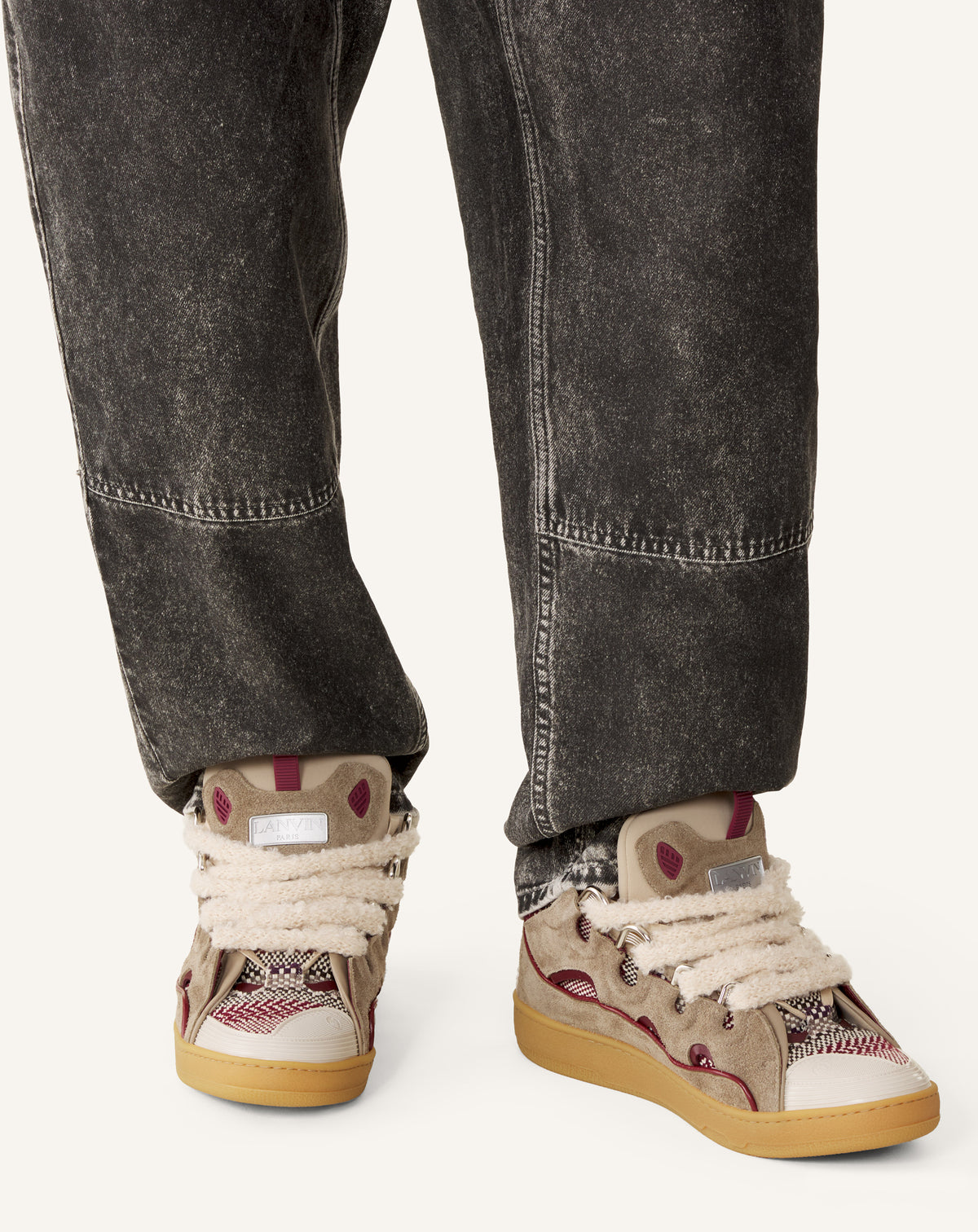 Curb sneakers - Chanvre