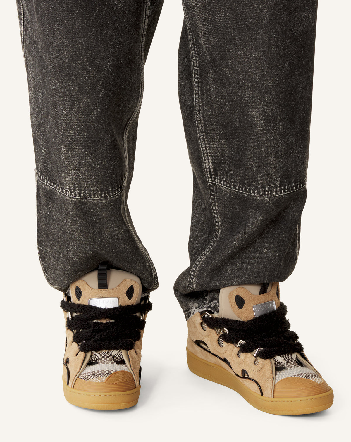 Curb sneakers - Beige